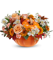 Hello Pumpkin from Mona's Floral Creations, local florist in Tampa, FL